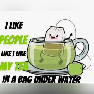 Funny Tea Mug hand towel